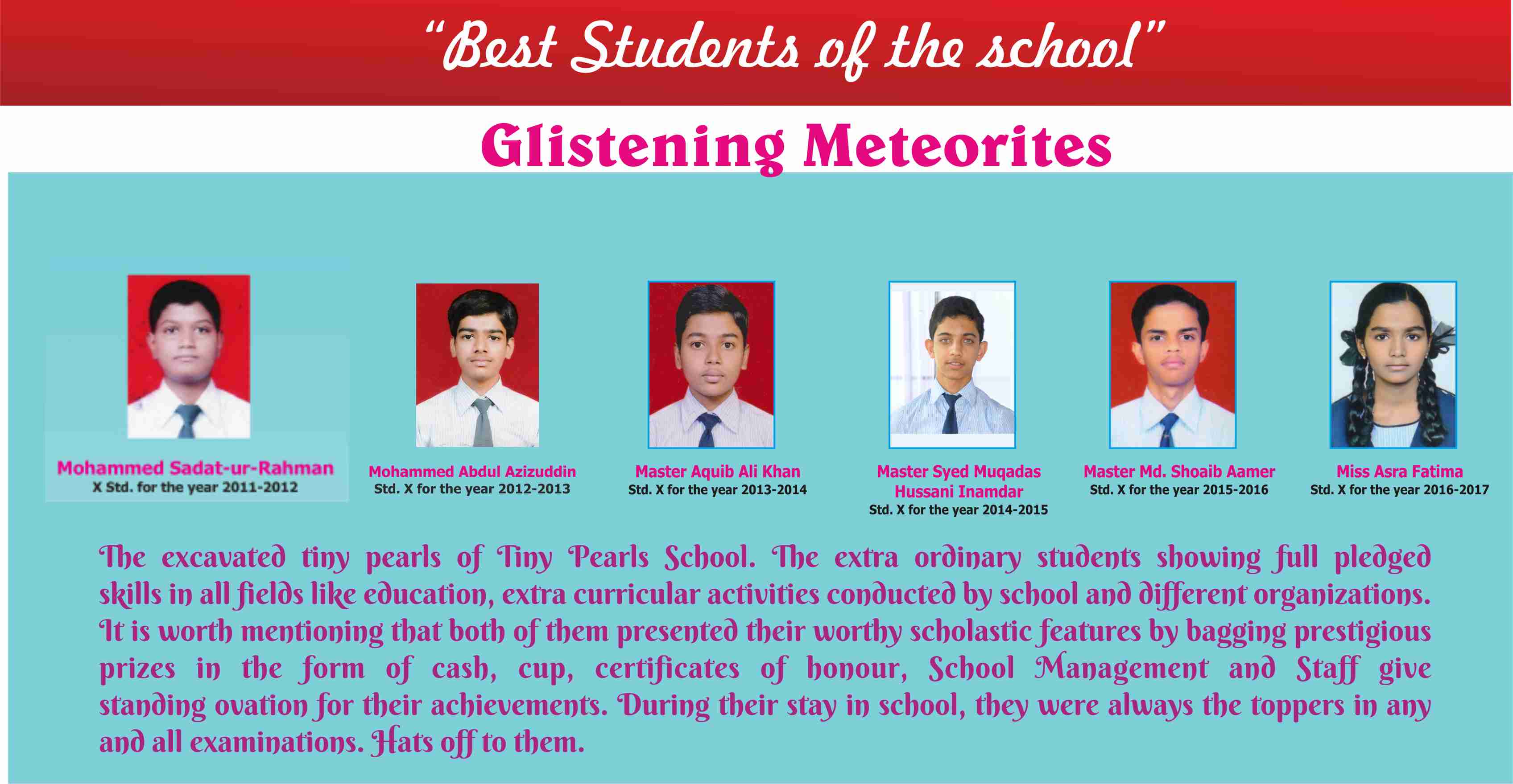 best students in gulbarga school