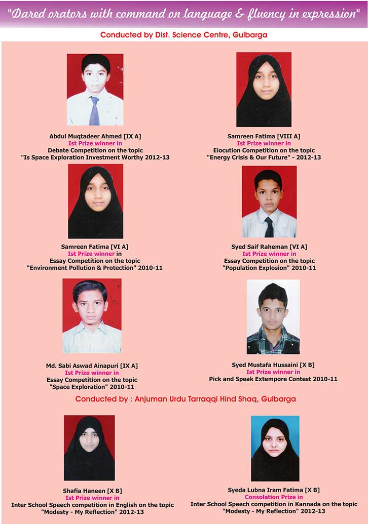 budding scholars top schools in Gulbarga